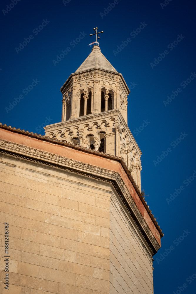 Obraz premium Split, Croatia — The heart of Dalmatia on the Adriatic Sea