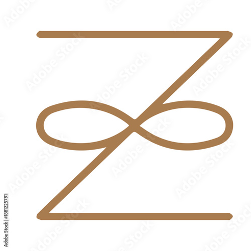 Z Infinity Symbol Design