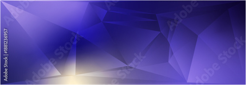Abstract Geometric Polygon Background with Purple Gradient