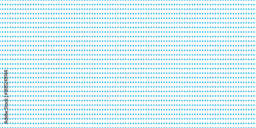 Abstract blue halftone dotted border