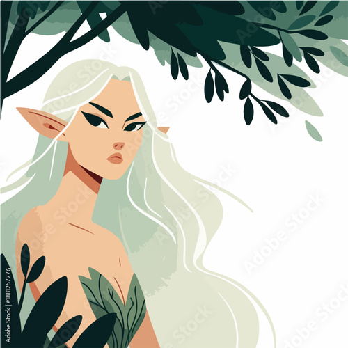 a forest guardian elf