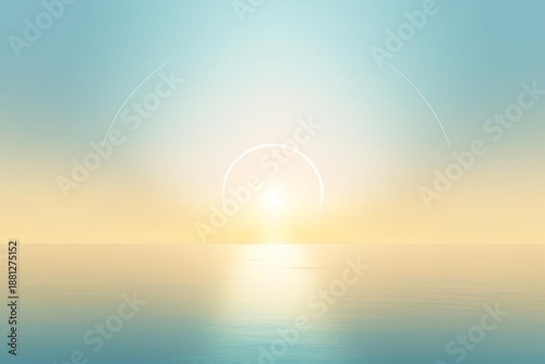 sunrise over the sea