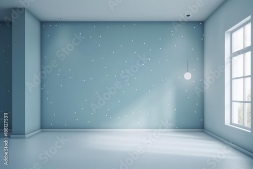 empty white room