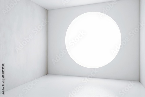 empty white room