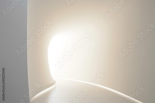 empty white room