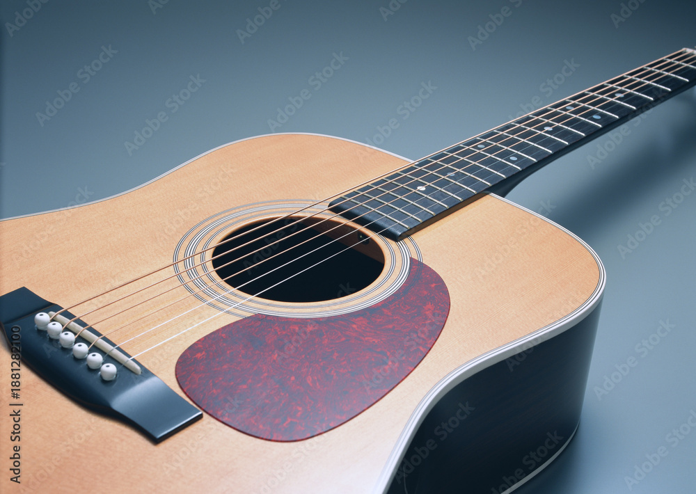 Obraz premium close up of a guitar