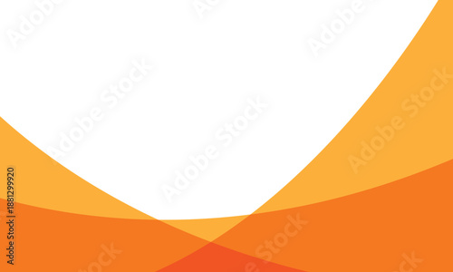 abstract creative orange curve background.