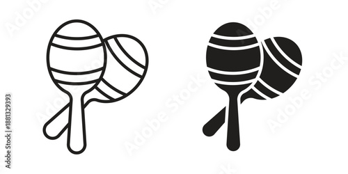 Maracas icons for web developers and designers,