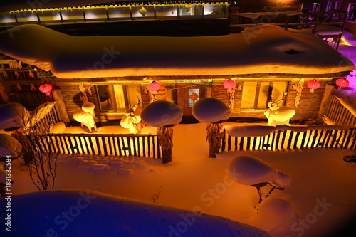 Harbin, China – January 6, 2026: The Snow Village of Harbin

