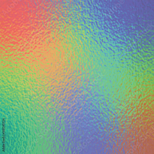 Rainbow blurred opalescent ...