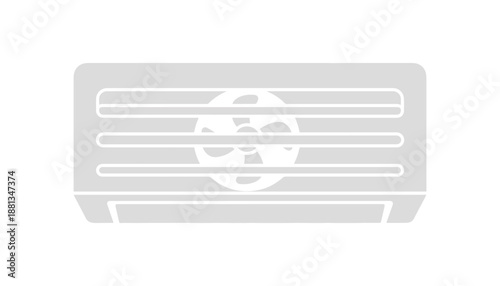 Sturdy Vector Icon for Air Conditioning

