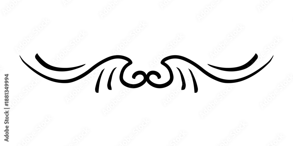 Obraz premium art divider element