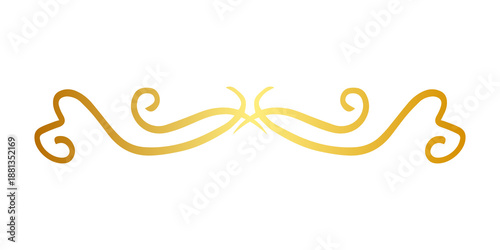 gold art divider
