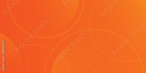 An orange abstract background with modern, futuristic, simple circle art, perfect for a variety of needs. Simple background. Modern background. vector ilustration.