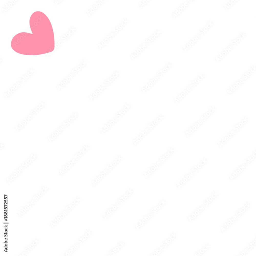 Obraz premium heart love corner