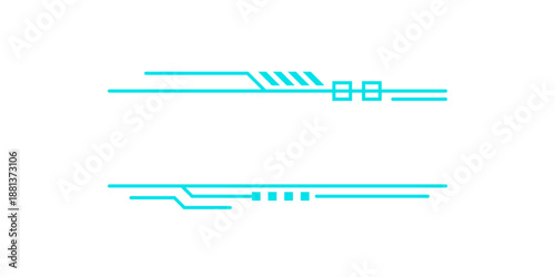 technology line banner