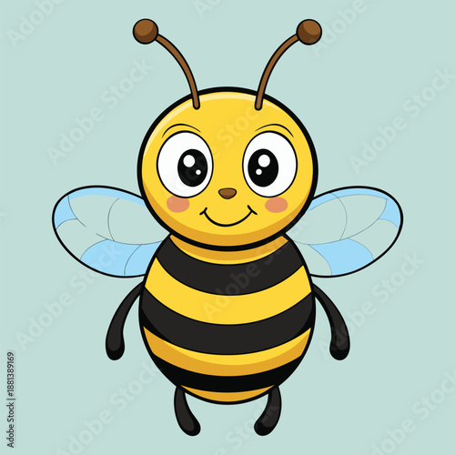 bee and honey
