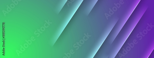 Dynamic background with soft diagonal light streaks blending green blue and violet tones