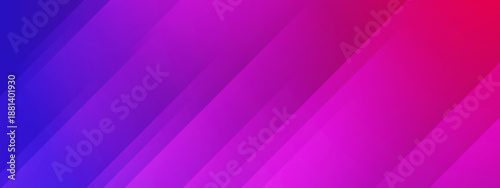 Dynamic purple to violet gradient background with thick slanted geometric stripes