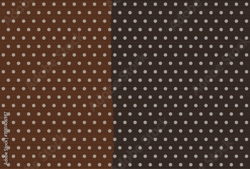 シンプルな布の模様のポルカ柄
