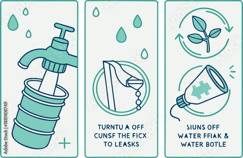 Water conservation awareness