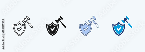 defense multiple style icon collection