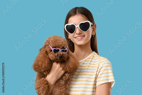 Teenage girl with cute Toy ...