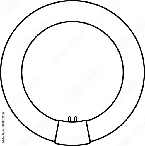 蛍光灯のアイコン