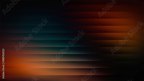 Glass Effect Fractals for an Abstract Background