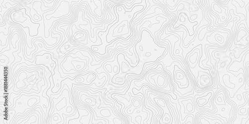 Seamless Minimal Topographic Contour Lines Area Map
Modern Geographic Terrain Background Design