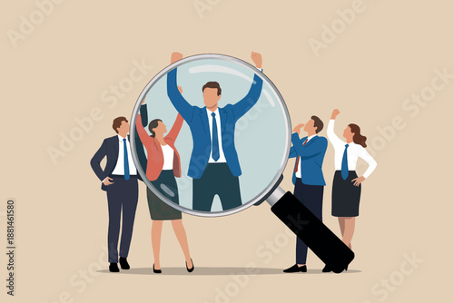 Identifying the best candidate for leadership role through careful selection process