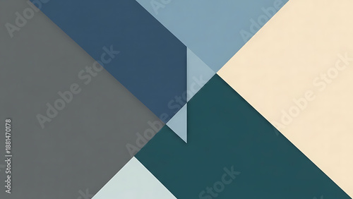 Modern Geometric Abstract Background Design for Business