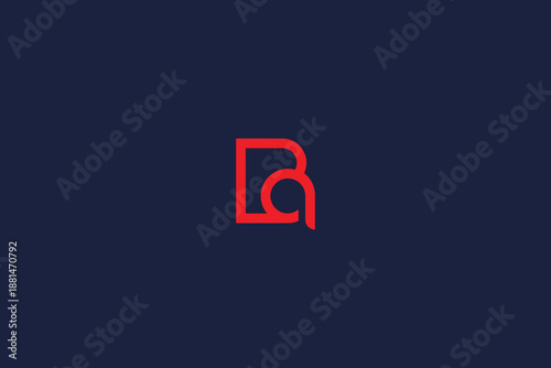 letter ba logo icon design template vector inspiration logo simple design