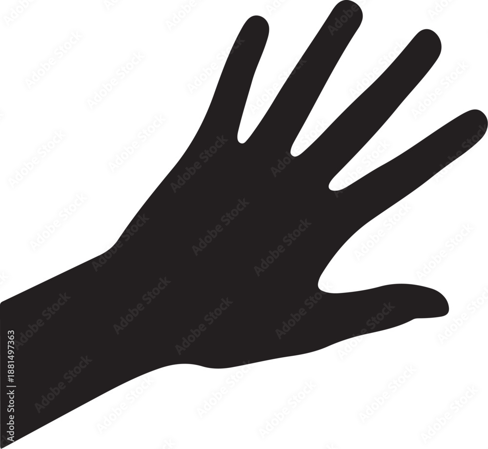 Obraz premium Hand Gesture Vector Icon Bundle