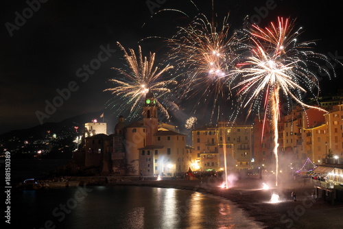 Camogli Liguria New Year's Eve 2025 2026 fireworks