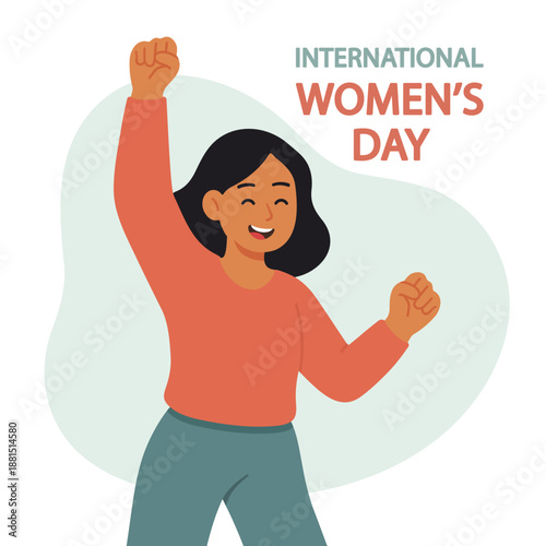 World Women’s Day Women Empowerment and Equality Illustration