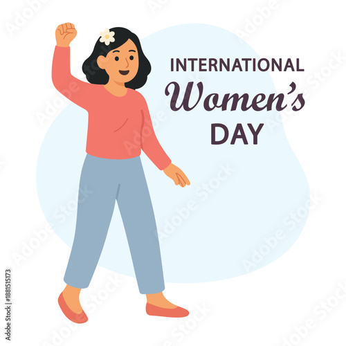 World Women’s Day Women Empowerment and Equality Illustration