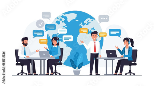 Global Business Communication and Customer Support Team