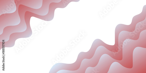 Abstract pink and white wavy background with flowing organic shapes and soft gradients.