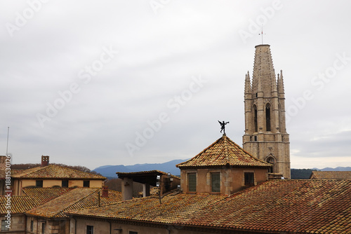 The church of Saint Felix in Girona, Spain                   