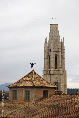The church of Saint Felix in Girona, Spain                   