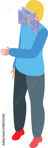 Ophthalmologist performing eye exam on patient using phoropter, checking visual acuity and prescribing corrective lenses