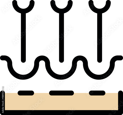 Epilation process removing hair follicle from skin layer, using electric device for permanent hair removal