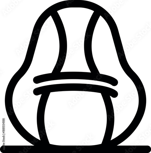 Comfortable beanbag chair promoting relaxation and casual seating