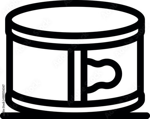 Preserving food in a sealed metal container with an easy open lid ensures long lasting freshness and convenience