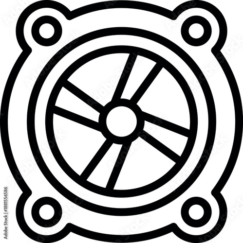 Turbocharger spinning, enhancing engine power and efficiency, delivering increased boost for optimal performance