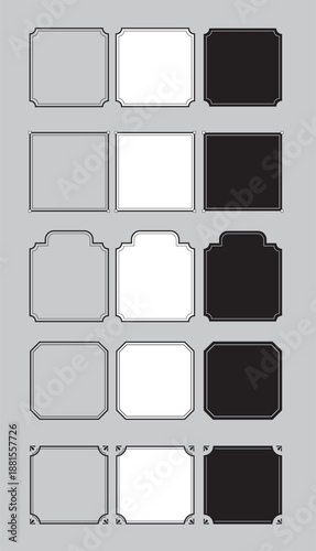 사각 프레임 배경 모음

