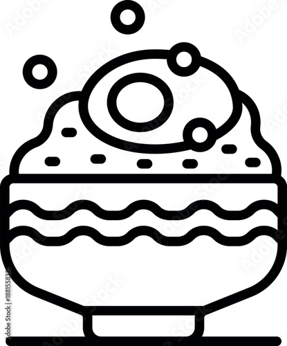 Steaming hot bibimbap with fried egg and sesame seeds, showcasing korean cuisine