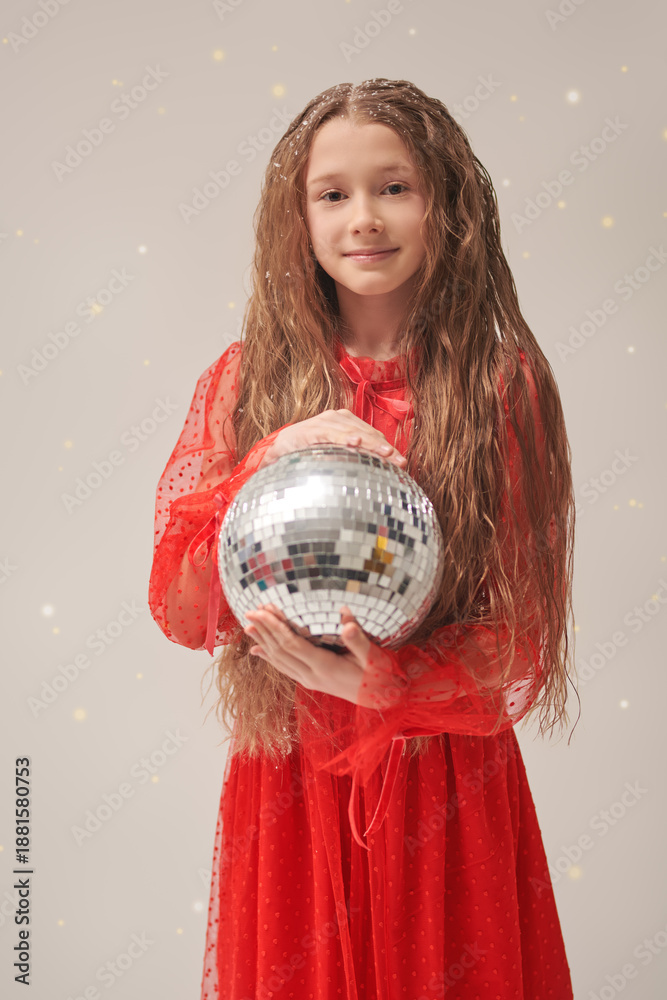 Fototapeta premium Gentle Holiday Girl