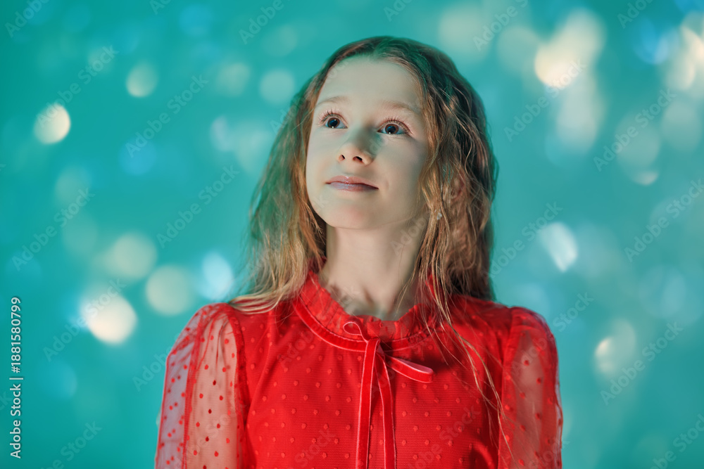 Fototapeta premium Festive Dream Girl